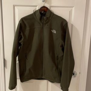 The North Face Olive Green Light weight Jacket
